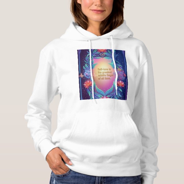Pull À Capuche Le Cœur Néo Souverain (Devant)