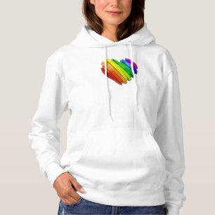 Pull À Capuche Le cœur sculptural tridimensionnel de SlipperyJoe