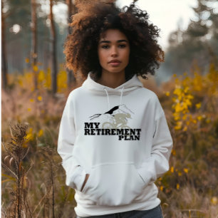 Pull À Capuche le cyclisme est mon régime de retraite