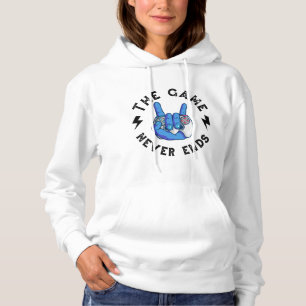 Pull À Capuche Le jeu ne se termine jamais