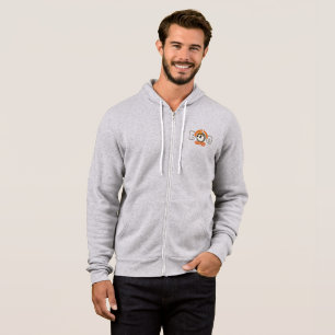 Pull À Capuche Le Monde Effrayant d'Halloween   Hommes zip intégr