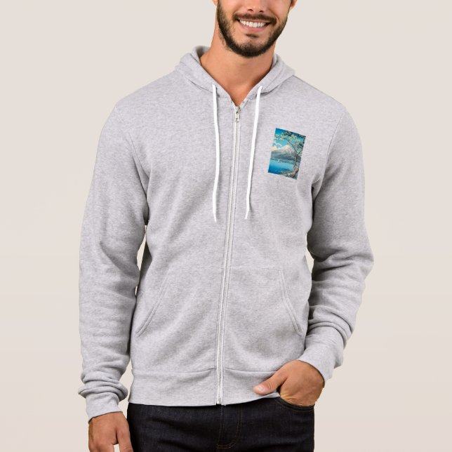 Pull À Capuche Le Mont Fuji du lac Yamanaka (Devant)
