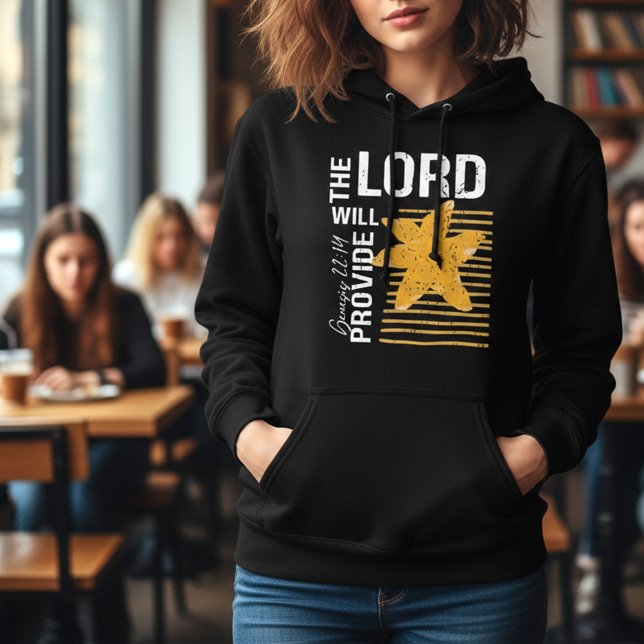 Pull À Capuche Le Seigneur Pourvoira Genèse 22:14 Foi Chrétienne (Créateur téléchargé)