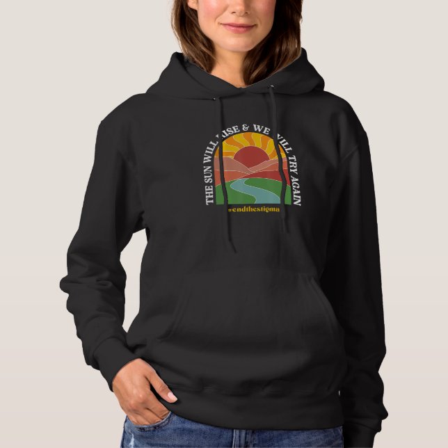 Pull À Capuche Le Soleil Augmentera Et Nous Essaierons De Nouveau (Devant)