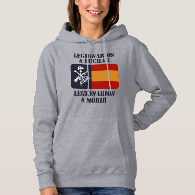 Pull À Capuche Légionnaires à lutter 2 (Devant)