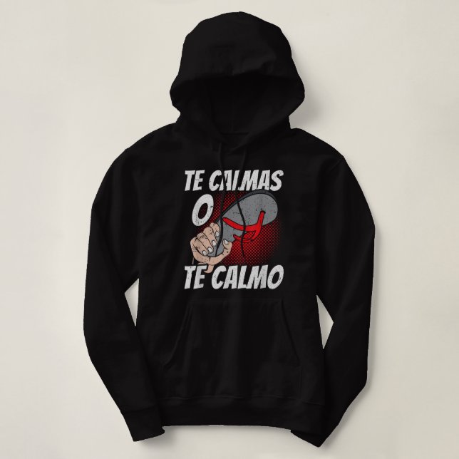 Pull À Capuche Les Calmas O Le Calmo Drapeau Mexicain Cinco De Ma (Design devant)