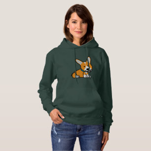 Pull À Capuche Les Corgis de corgi poursuivent le Pembroke
