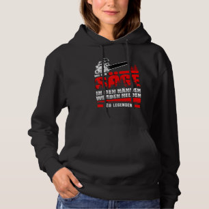 Pull À Capuche Les Hommes Avec La Vie Dans Vos Mains Les Héros De