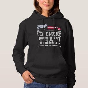 Pull À Capuche Les Hommes Je Fumer Que BBQ Viande Fumer Grill G
