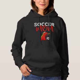 Pull À Capuche Les mamans de football s'unissent : Dinosaure Fun
