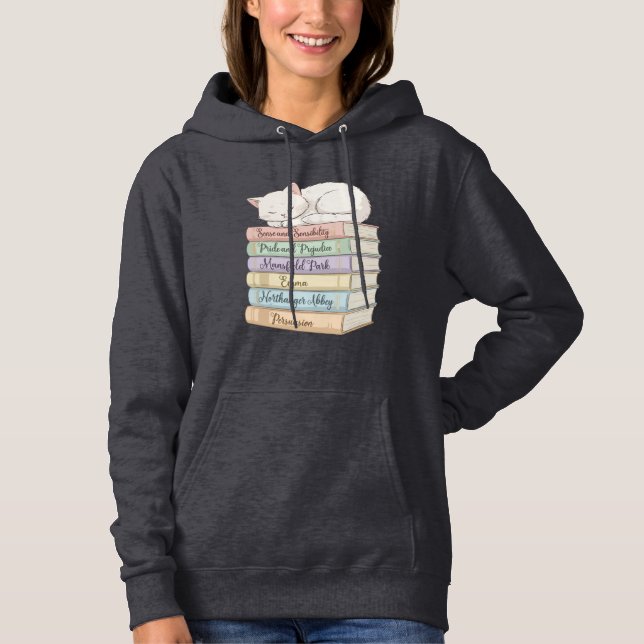 Pull À Capuche Les romans de Jane Austen IX (Devant)