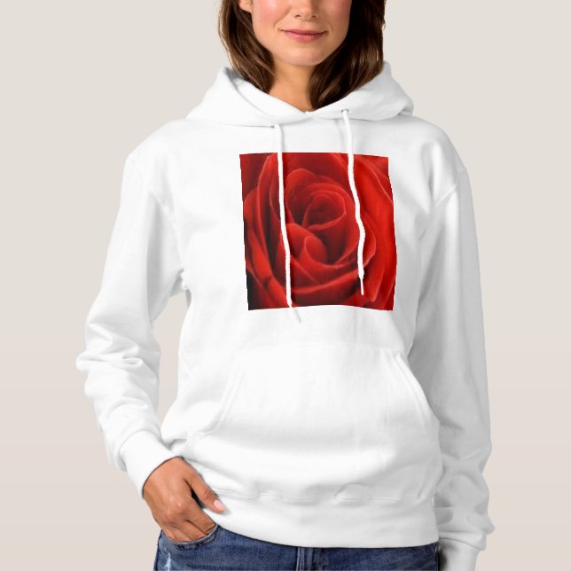 Pull À Capuche Les roses sont partout (Devant)