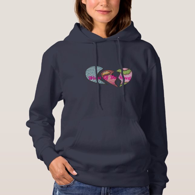 Pull À Capuche Les voies du coeur (Devant)