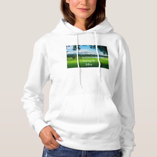 Pull À Capuche L'Été Au Golf (Devant)