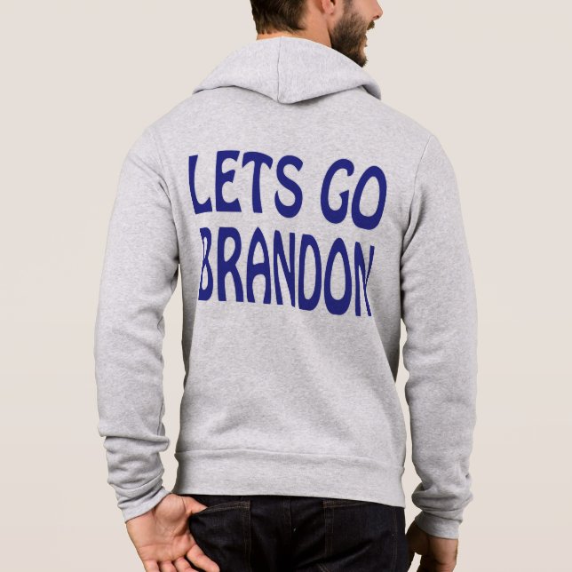 Pull À Capuche Lets-Go-Brandon (Dos)