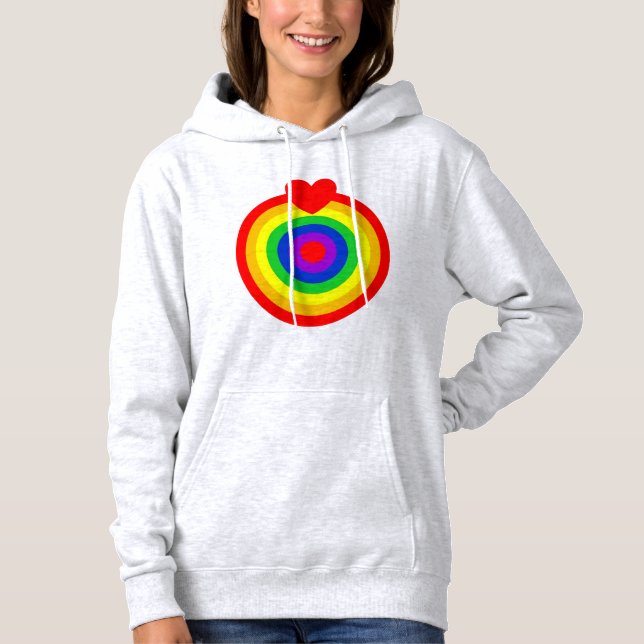 Pull À Capuche #LGBT #love #pride #gay #lesbiennes #freedom #para (Devant)
