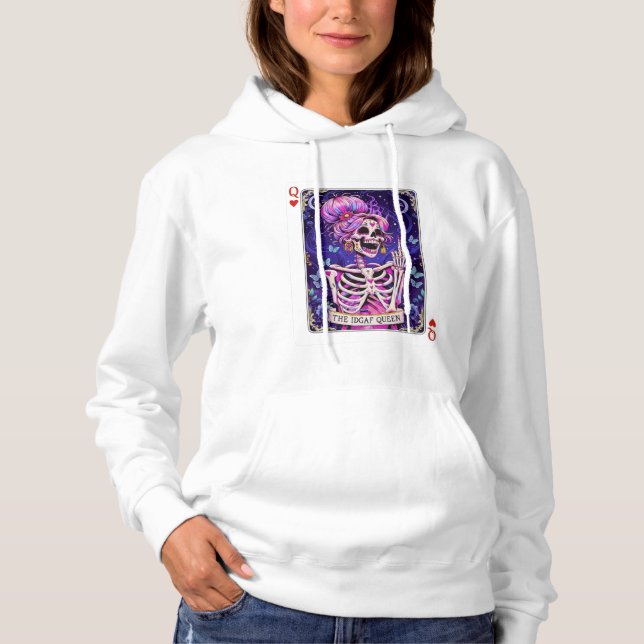 Pull À Capuche Libérez votre Rebelle Intérieure : la Crop de la R (Devant)