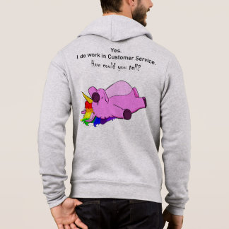 Pull À Capuche Licorne du service client
