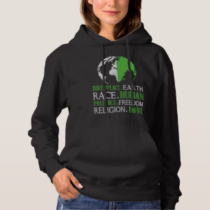 Pull À Capuche Lieu de naissance Terre Course Humain Politique Li