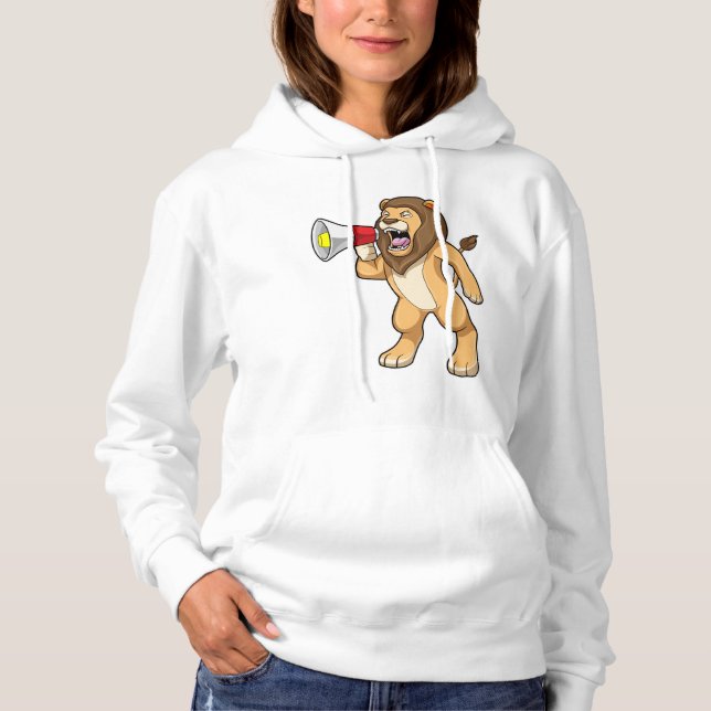 Pull À Capuche Lion avec microphone (Devant)