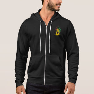 Pull À Capuche Lion De Juda - Rasta