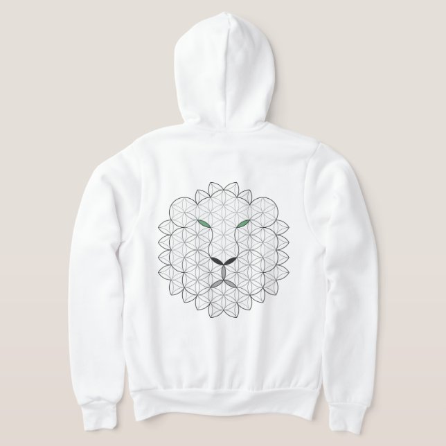 Pull À Capuche Lion Sacré, B01BW. (Couchage Retour)