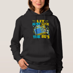 Pull À Capuche Lit comme dans les années 80 Aesthetic années 80