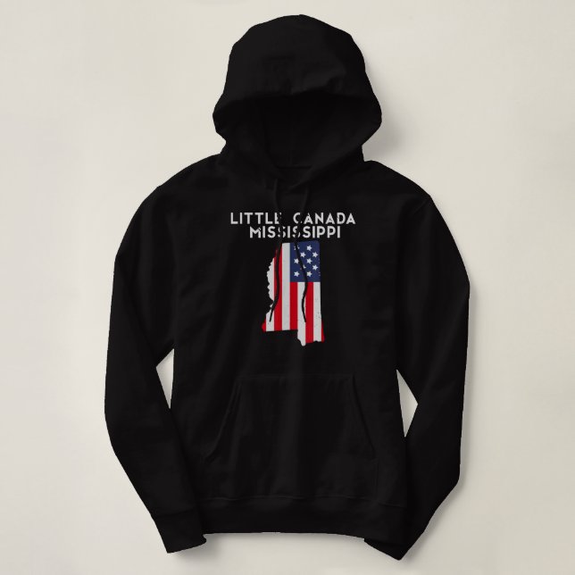 Pull À Capuche Little Canada Minnesota USA State America Travel M (Design devant)
