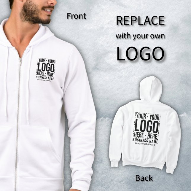 Pull À Capuche Logo d'entreprise personnalisé Entreprise Cool mod (Créateur téléchargé)