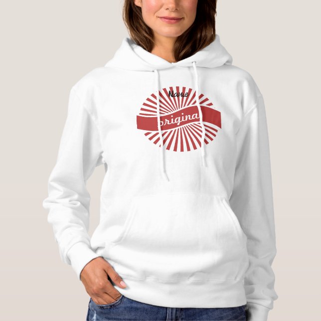 Pull À Capuche Logo des signes originaux Thunder_Cove (Devant)