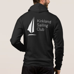 Pull À Capuche Logo du club de voile de Kirkland