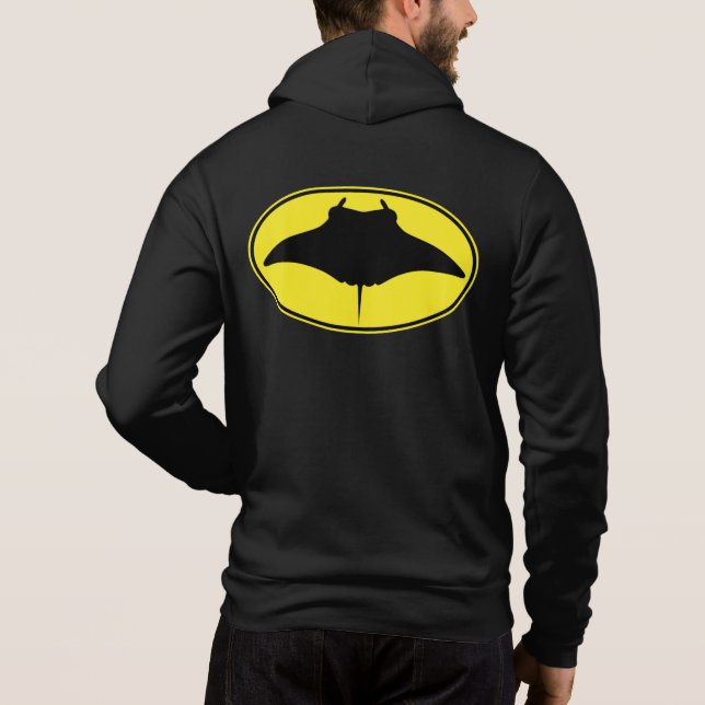 Pull À Capuche Logo Manta Ray (Dos)