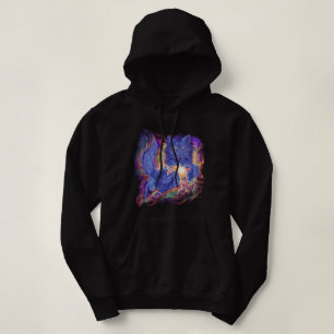 Pull À Capuche Loup cosmique