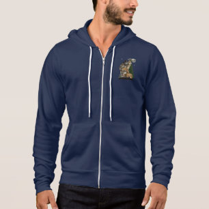 Pull À Capuche Loup et lune