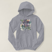 Love Never Fails Watercolor Floral Scripture