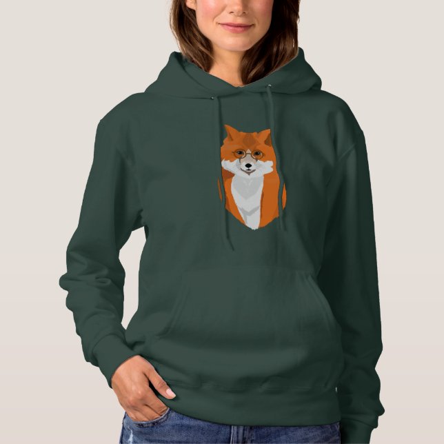 Pull À Capuche M. Fox est le lecteur (Devant)