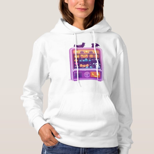Pull À Capuche Machine à griffe de bonbons (Devant)