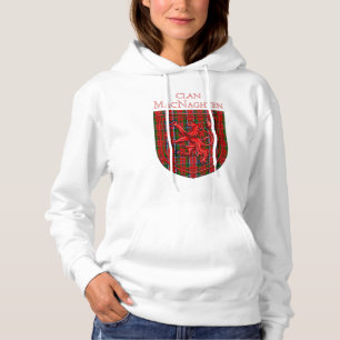 Pull À Capuche MacNaghten Tartan Scottish Plaid Lion Rampant