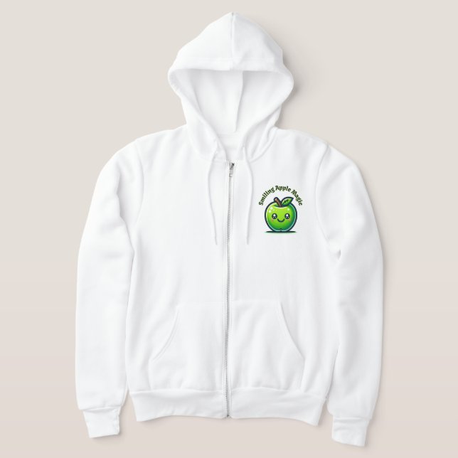Pull À Capuche Magie Apple souriante (Poser)