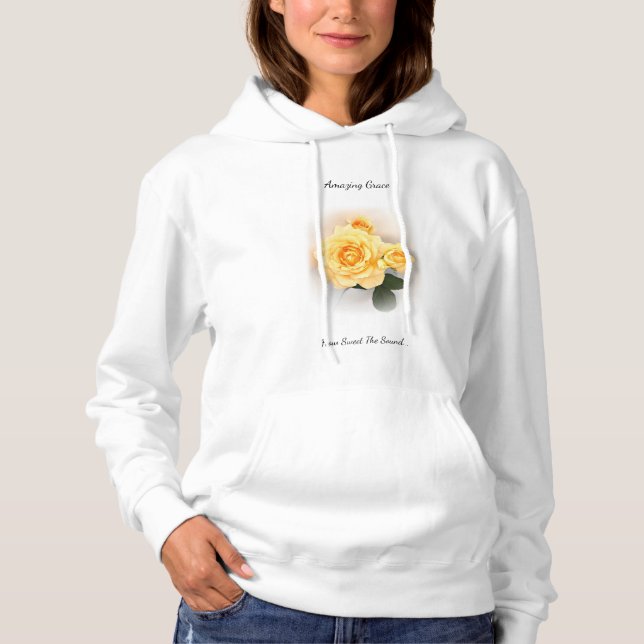 Pull À Capuche Magnifique sweat-shirt pour femmes Amazing Grace Y (Devant)
