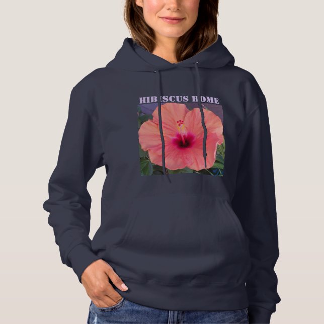 PULL À CAPUCHE MAISON HIBISCUS (Devant)