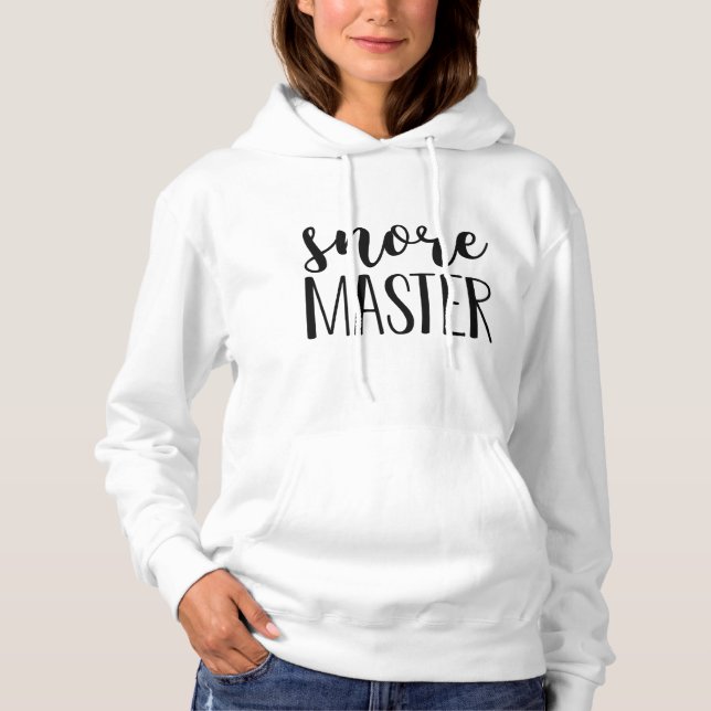 Pull À Capuche Maître ronflement (Devant)