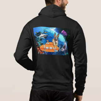 Pull À Capuche Malinois belge sous-marin