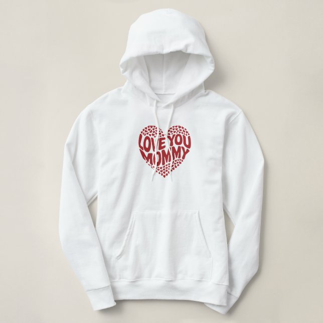 Pull À Capuche maman (Design devant)