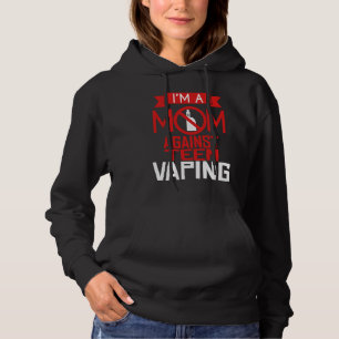 Pull À Capuche Maman adolescente anti-vape protestation de vapota