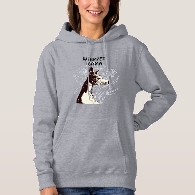Pull À Capuche Maman Whippet (Devant)