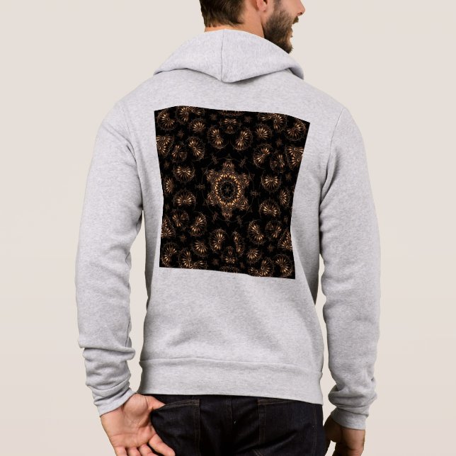 Pull À Capuche Mandala de l'âge de bronze (Dos)