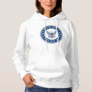 Pull À Capuche Marine américaine Navy Alt Emblem