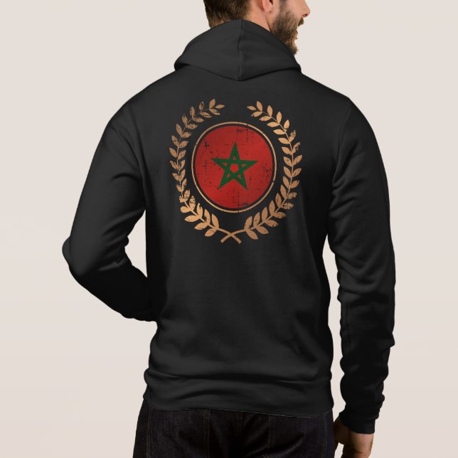 Pull À Capuche Maroc (Dos)
