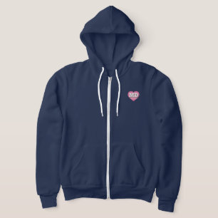 Pull À Capuche Maryland Rose Fade Heart - J'aime MD
